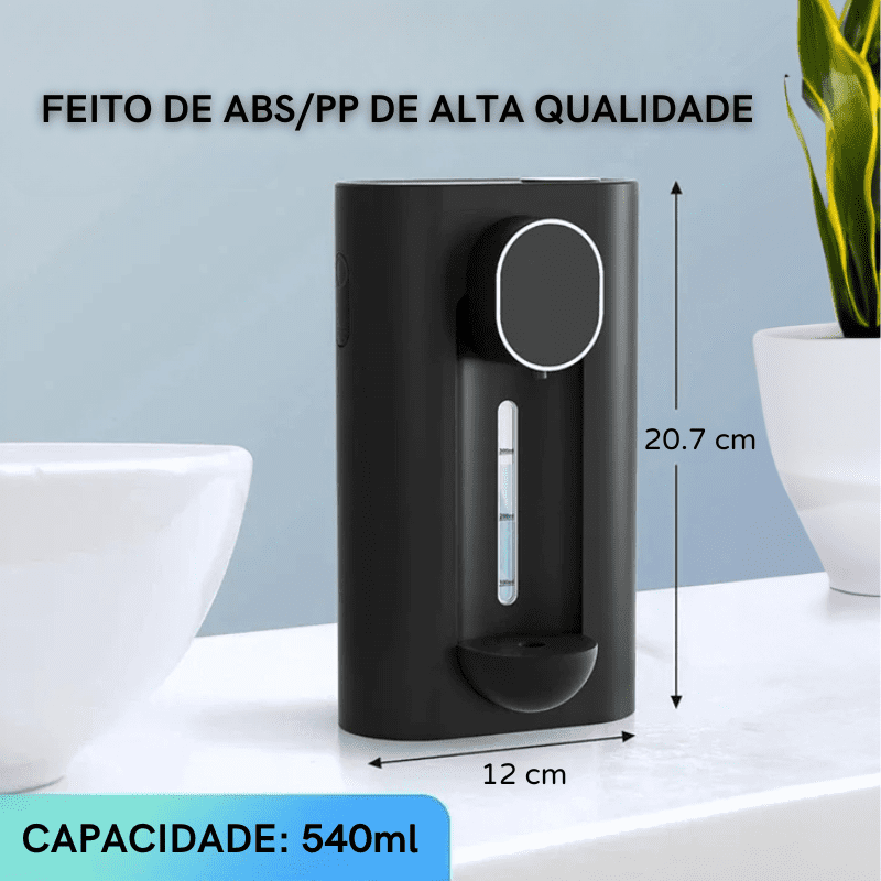 Dispenser Enxaguante Bucal Automático USB Recarregável