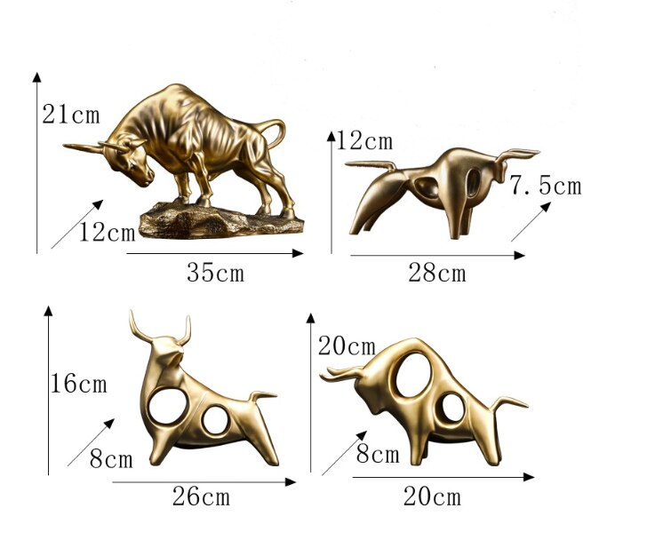 Escultura Touros