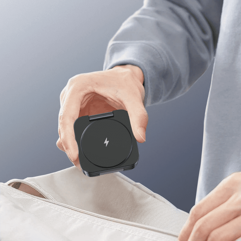 Carregador Iphone Indução Suporte Apple Watch Airpods