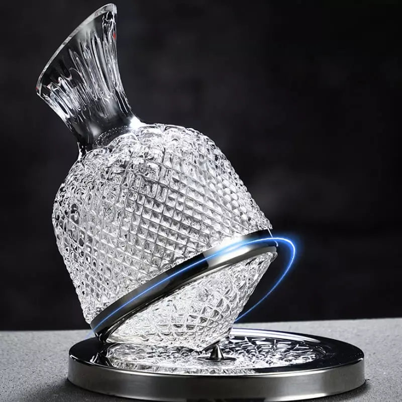 Decanter de Vinho Recipiente de Vidro Cristal Decantador