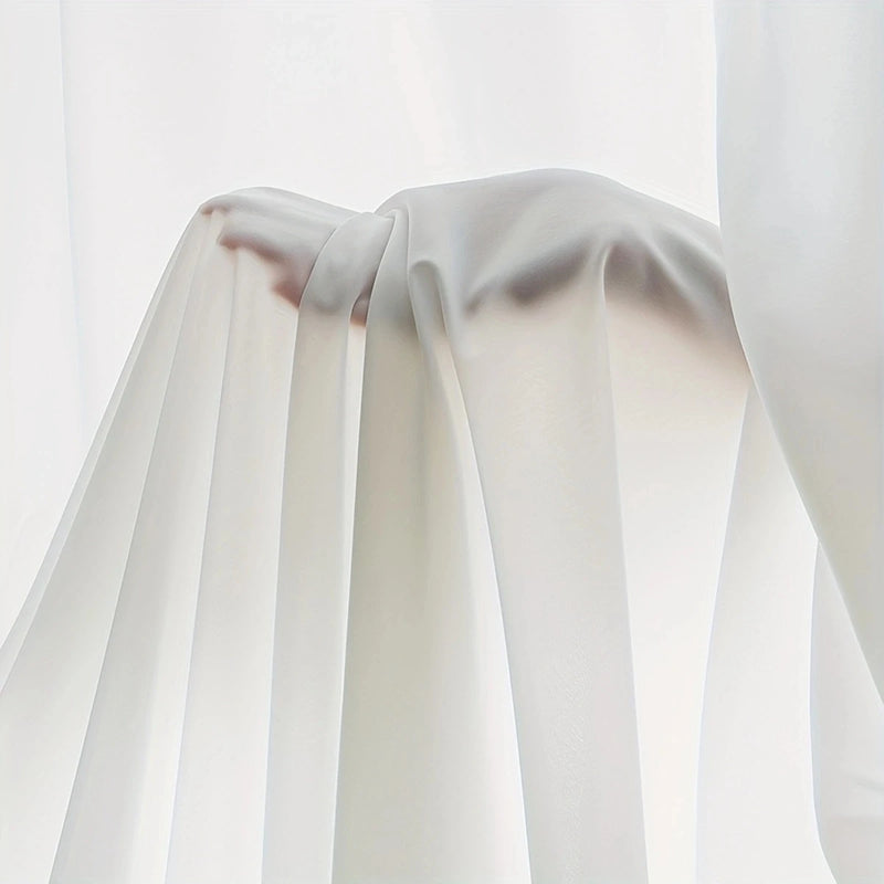 Cortina transparente