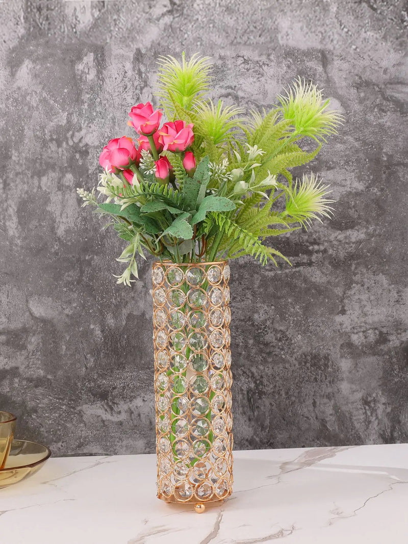 Vaso para Flores em Cristais