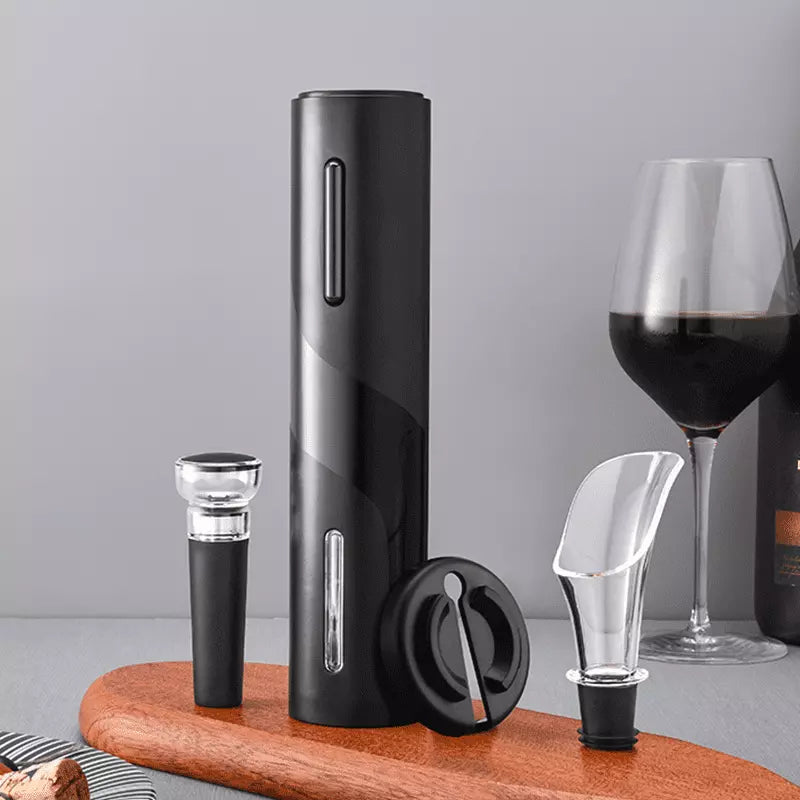 Abridor de Vinho Elétrico Recarregável Kit de Vinho