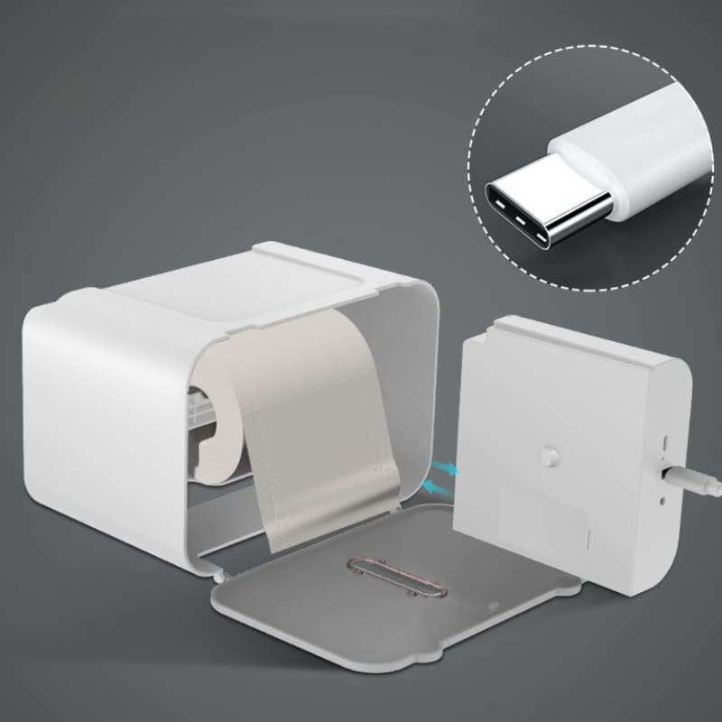 Porta Papel Higiênico Automático por Indução